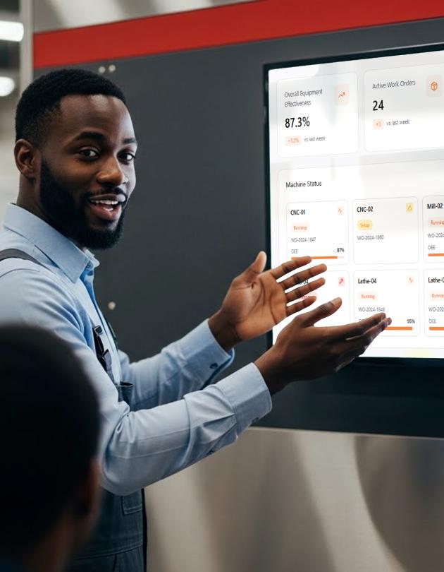 INDUSTRIOS ERP software mockup